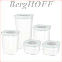 Berghoff Leo Line 5-delige set bewaardoz..