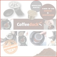 Coffeeduck voor Senseo of Nespresso