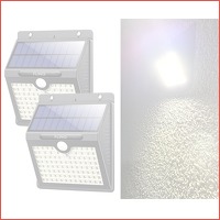 2 x Solar 97 LED wandlamp