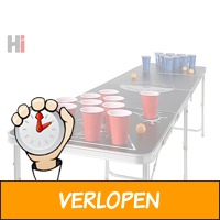 Opvouwbare bierpong tafel