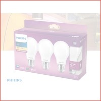 Philips LED lamp - E27 Mat - 40W - 3 stu..