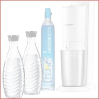 SodaStream Crystal Megapack White + 2 ka..