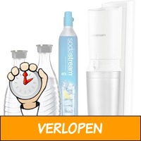 SodaStream Crystal Megapack White + 2 karaffen