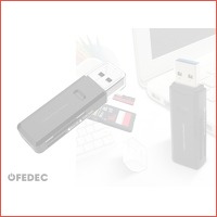 Fedec USB 3.0 Multi Card Reader - Plug &..