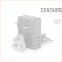 Zendure 4-poorts PD USB-lader