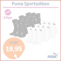 Puma Sportsokken 9 paar