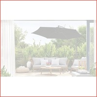 Luxe zweefparasol + beschermhoes