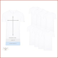 4 x extra lange T-Shirts