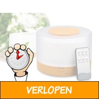 4-in-1 aroma diffuser: luchtbevochtiger, aromatherapie,..