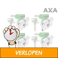 4 x AXA dubbele veiligheidscilinder Xtreme