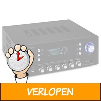 Fenton AV120FM-BT stereo versterker 2x 60W met Bluetoot..