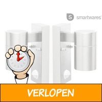 2 x Smartwares wandlamp met bewegingssensor