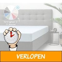 Verkoelend katoenen Hoeslaken | Optimaal comfort bij ie..