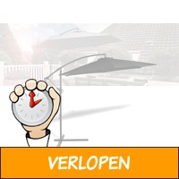 909 Outdoor Hangende Parasol met Hoes - Beschikbaar in ..