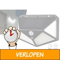 Solar buitenlamp met sensor - extra goedkoop