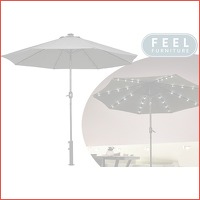 Grote LED-parasol