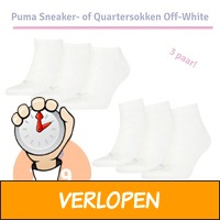 Puma sneaker- of quartersokken