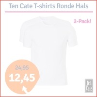 Ten Cate 2-Pack Goodz T-shirts Ronde Hal..