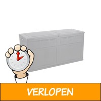 Toomax Opslagbox- 320 L - 119 x 46 x 60 cm - zwart