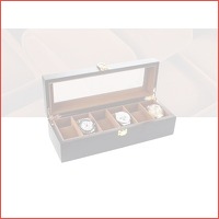 Luxe Houten Horloge Box - Geschikt voor ..