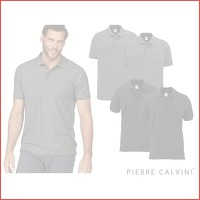 2 x Pierre Calvini polo shirt