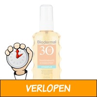 Biodermal zonnespray transparant SPF 30