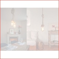 FlinQ Vintage Touwlamp - Keuze uit 100 o..