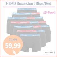 Head boxershorts Black/Blue/Red 15-Pack