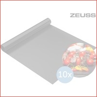 10 x Zeuss non-stick BBQ/grill mat