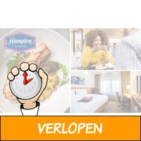 Overnachting voor 2 + ontbijt + diner + parkeren nabij ..