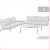 Feel Home aluminium loungeset Capri