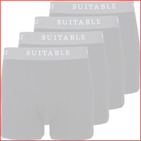 Suitable Bamboe boxershorts 4-pack