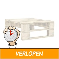 vidaXL Tuinpoef pallet hout