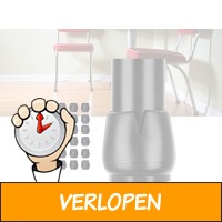 Stoelpoot Beschermers - Doppen - Viltjes - zwart - 17-2..