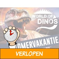 Entreeticket World of Dinos in Den Haag of Den Bosch