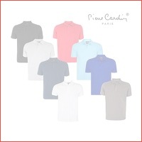 Katoenen polos van Pierre Cardin