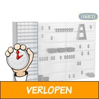 Raaco superclipset met 2 stalen ladekasten