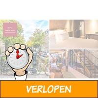 Luxe overnachting voor 2 + ontbijt in Amsterdam