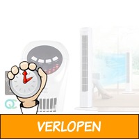 FlinQ Torenventilator met afstandsbediening en timer fu..