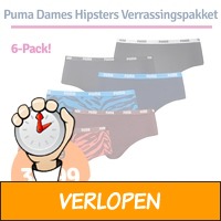 Puma Dames Hipsters Verrassingspakket 6-Pack