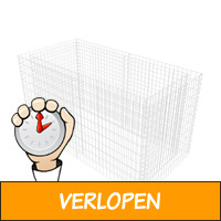 vidaXL Gabion plantenbak verhoogd