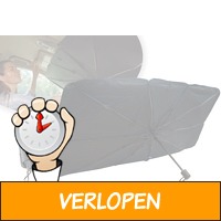 Autoparasol kopen? Nu met 50% korting