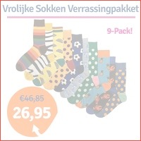 Vrolijke Sokken Verrassingspakket