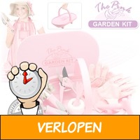 Roze tuingereedschapsset