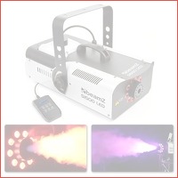 BeamZ S1500LED Rookmachine met 9x 3W RGB..