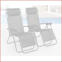 2-pack Zero Gravity loungestoel