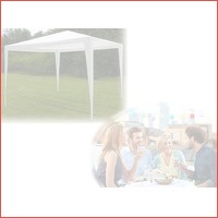 Partytent 3 x 3 m waterdicht - Stalen Fr..