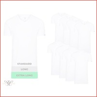 4 x extra lange T-shirts