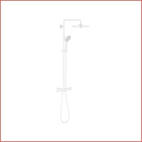 Grohe Vitalio Joy 260 douchesysteem