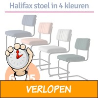 Halifax eetkamerstoel in 4 kleuren